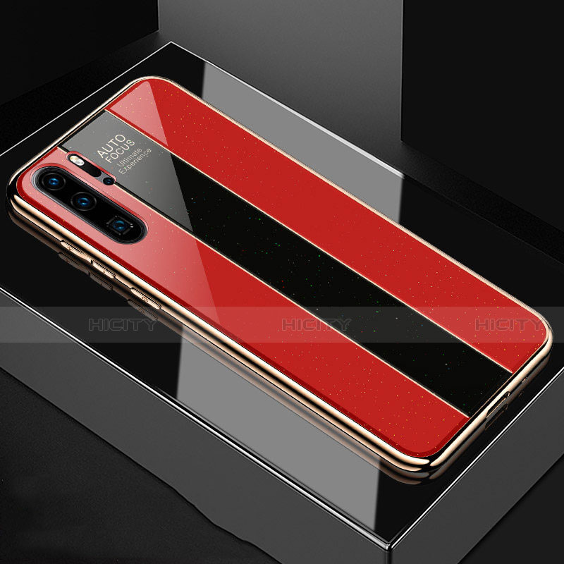 Coque Rebord Contour Silicone et Vitre Miroir Housse Etui T03 pour Huawei P30 Pro New Edition Plus