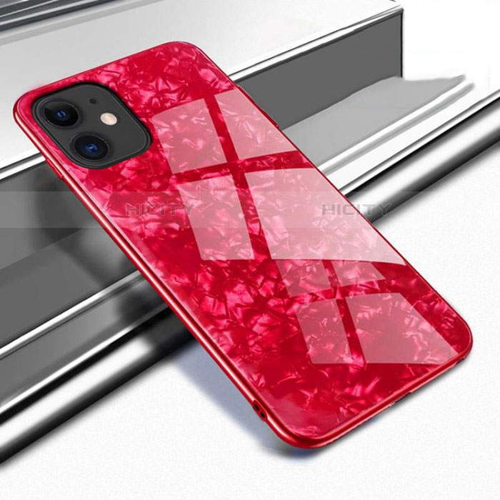 Coque Rebord Contour Silicone et Vitre Miroir Housse Etui T04 pour Apple iPhone 11 Plus