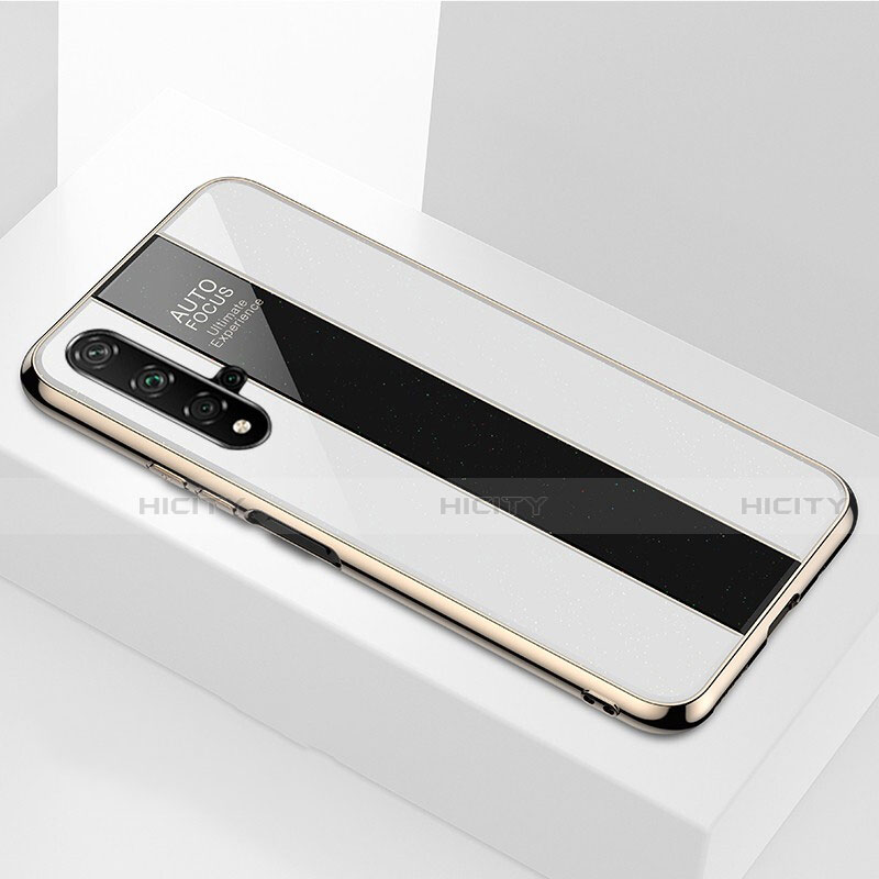 Coque Rebord Contour Silicone et Vitre Miroir Housse Etui T04 pour Huawei Honor 20S Plus