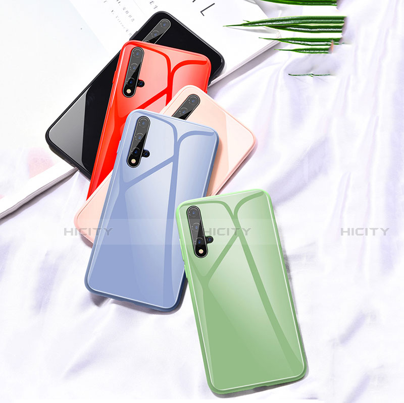 Coque Rebord Contour Silicone et Vitre Miroir Housse Etui T05 pour Huawei Honor 20S Plus