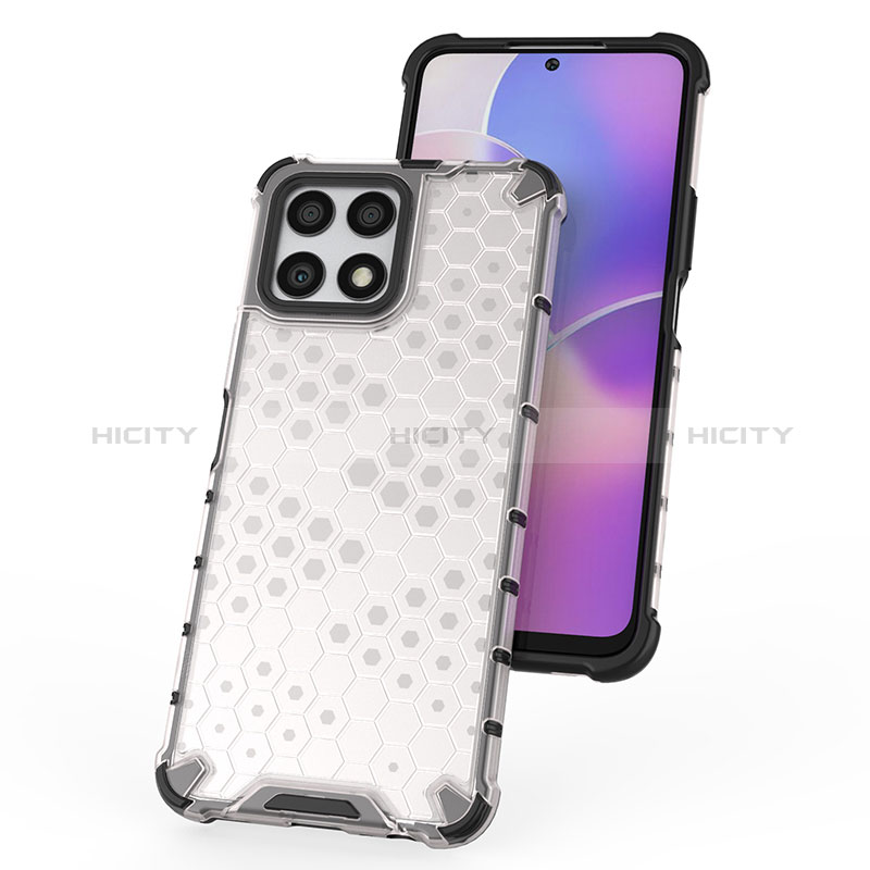 Coque Rebord Contour Silicone et Vitre Transparente Housse Etui 360 Degres AM1 pour Huawei Honor X30i Plus