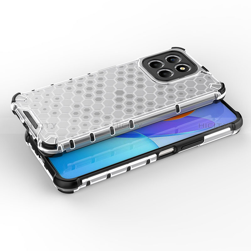 Coque Rebord Contour Silicone et Vitre Transparente Housse Etui 360 Degres AM1 pour Huawei Honor X6 Plus