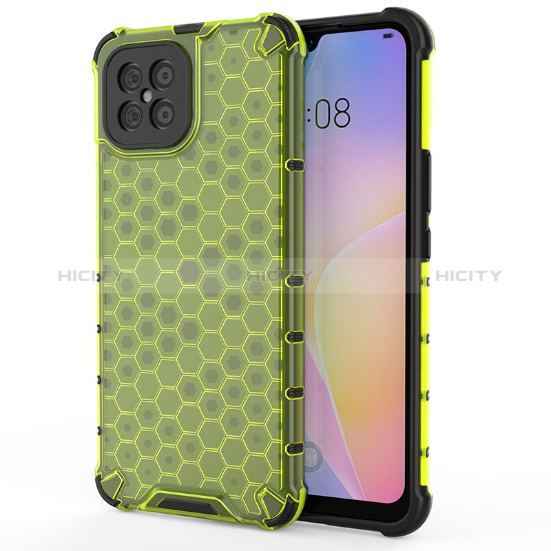 Coque Rebord Contour Silicone et Vitre Transparente Housse Etui 360 Degres AM1 pour Huawei Nova 8 SE 4G Plus