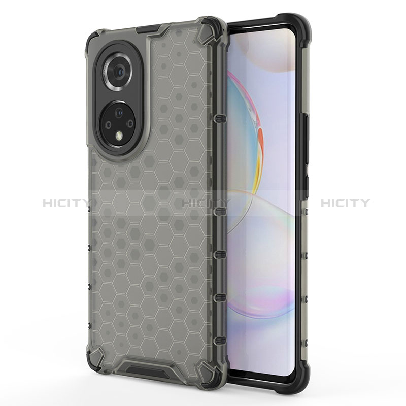 Coque Rebord Contour Silicone et Vitre Transparente Housse Etui 360 Degres AM1 pour Huawei Nova 9 Pro Noir Plus