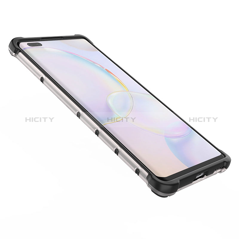 Coque Rebord Contour Silicone et Vitre Transparente Housse Etui 360 Degres AM1 pour Huawei Nova 9 Pro Plus