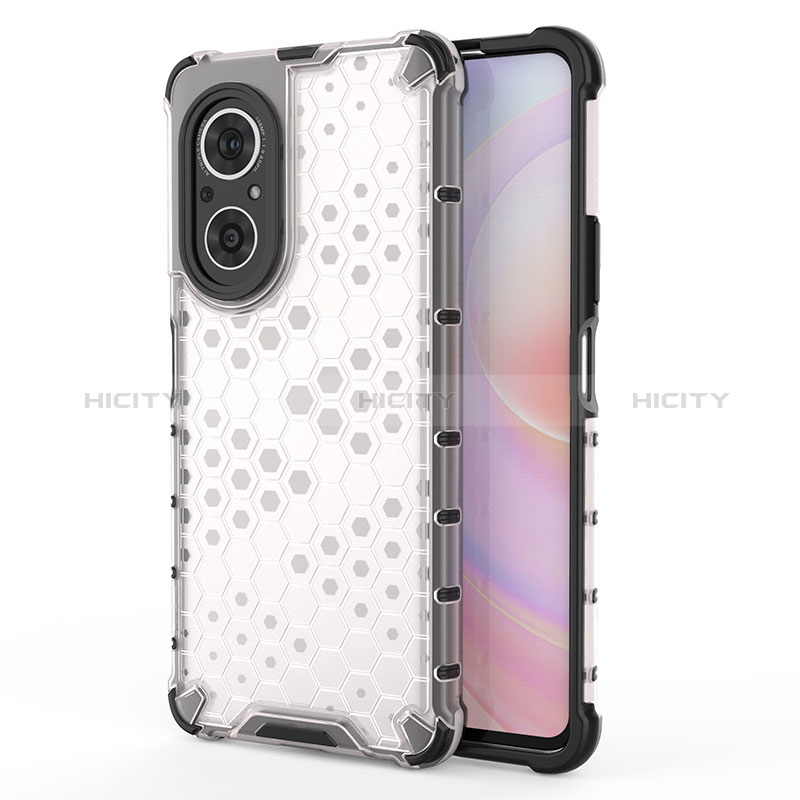 Coque Rebord Contour Silicone et Vitre Transparente Housse Etui 360 Degres AM1 pour Huawei Nova 9 SE Plus