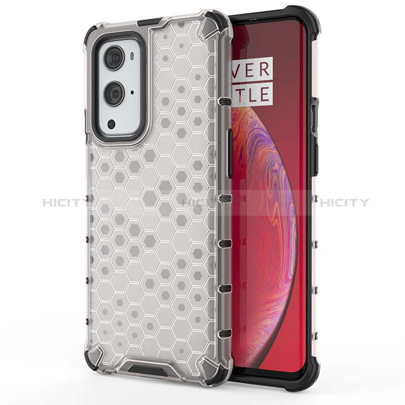 Coque Rebord Contour Silicone et Vitre Transparente Housse Etui 360 Degres AM1 pour OnePlus 9 Pro 5G Plus