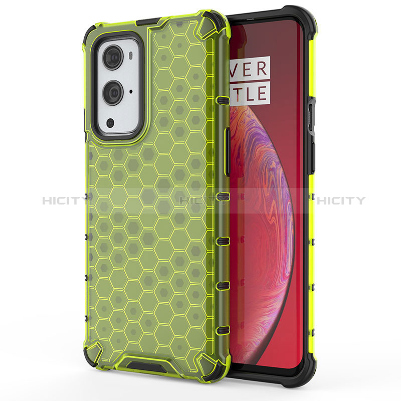 Coque Rebord Contour Silicone et Vitre Transparente Housse Etui 360 Degres AM1 pour OnePlus 9 Pro 5G Plus