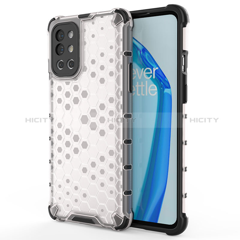 Coque Rebord Contour Silicone et Vitre Transparente Housse Etui 360 Degres AM1 pour OnePlus 9R 5G Plus