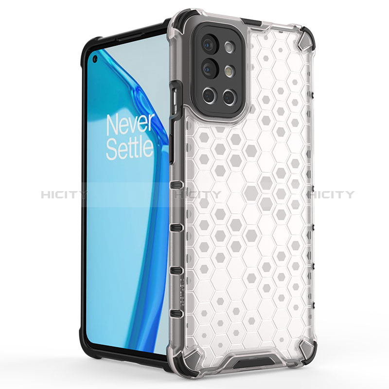 Coque Rebord Contour Silicone et Vitre Transparente Housse Etui 360 Degres AM1 pour OnePlus 9R 5G Plus