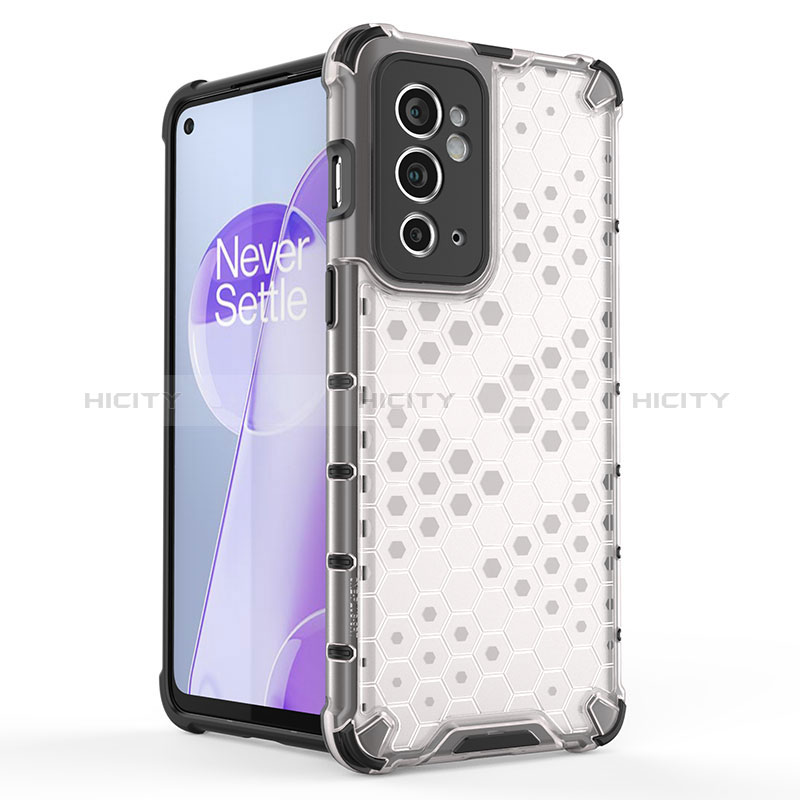 Coque Rebord Contour Silicone et Vitre Transparente Housse Etui 360 Degres AM1 pour OnePlus 9RT 5G Plus