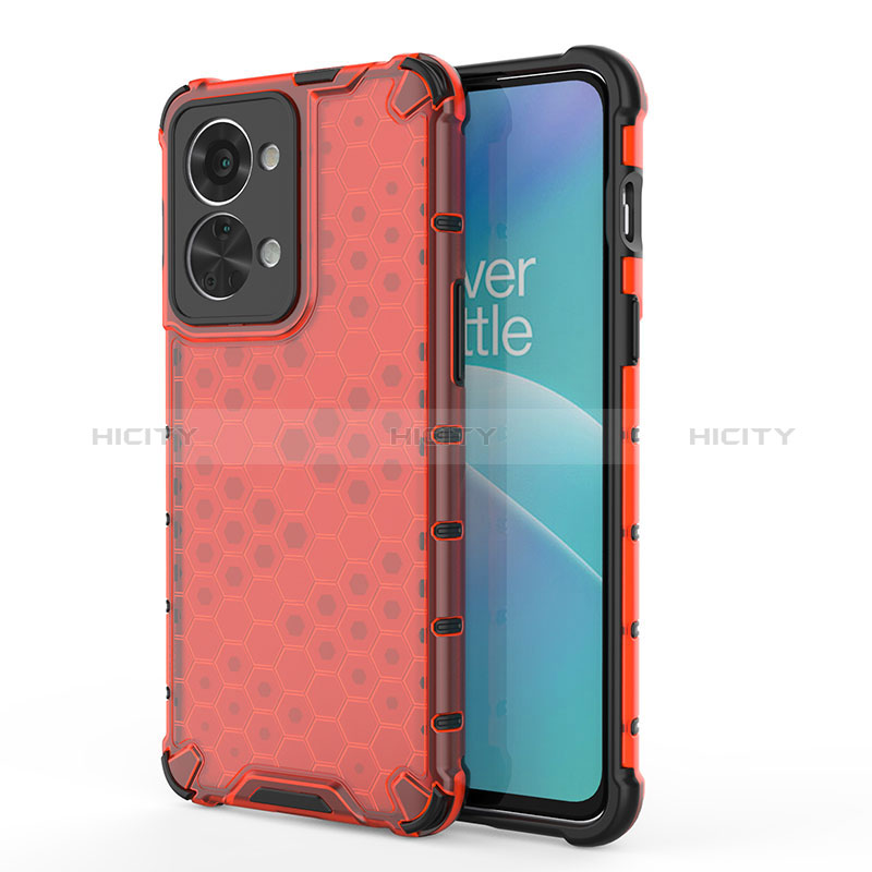 Coque Rebord Contour Silicone et Vitre Transparente Housse Etui 360 Degres AM1 pour OnePlus Nord 2T 5G Plus