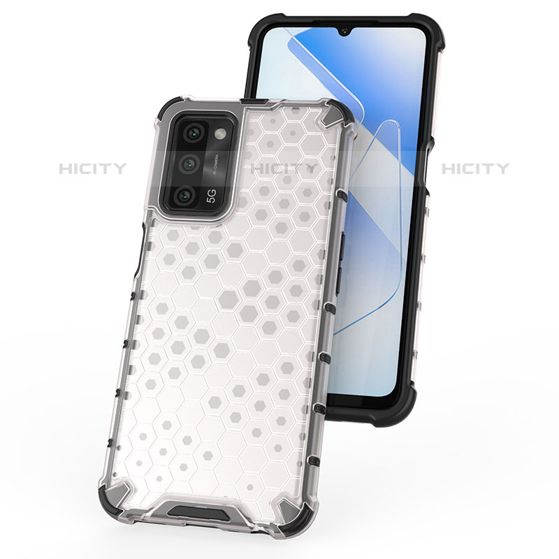 Coque Rebord Contour Silicone et Vitre Transparente Housse Etui 360 Degres AM1 pour Oppo A55 5G Plus