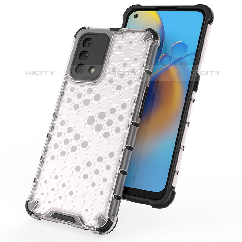 Coque Rebord Contour Silicone et Vitre Transparente Housse Etui 360 Degres AM1 pour Oppo A74 4G Plus