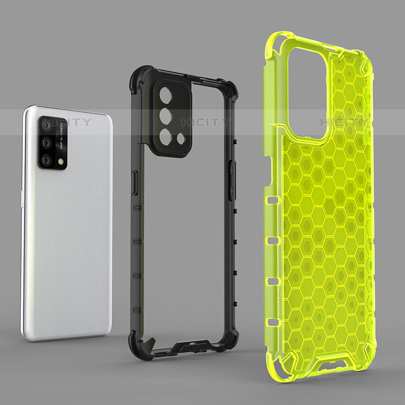 Coque Rebord Contour Silicone et Vitre Transparente Housse Etui 360 Degres AM1 pour Oppo A74 4G Plus