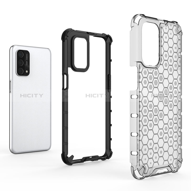 Coque Rebord Contour Silicone et Vitre Transparente Housse Etui 360 Degres AM1 pour Oppo A74 5G Plus