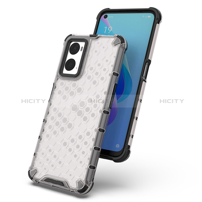 Coque Rebord Contour Silicone et Vitre Transparente Housse Etui 360 Degres AM1 pour Oppo A76 Plus