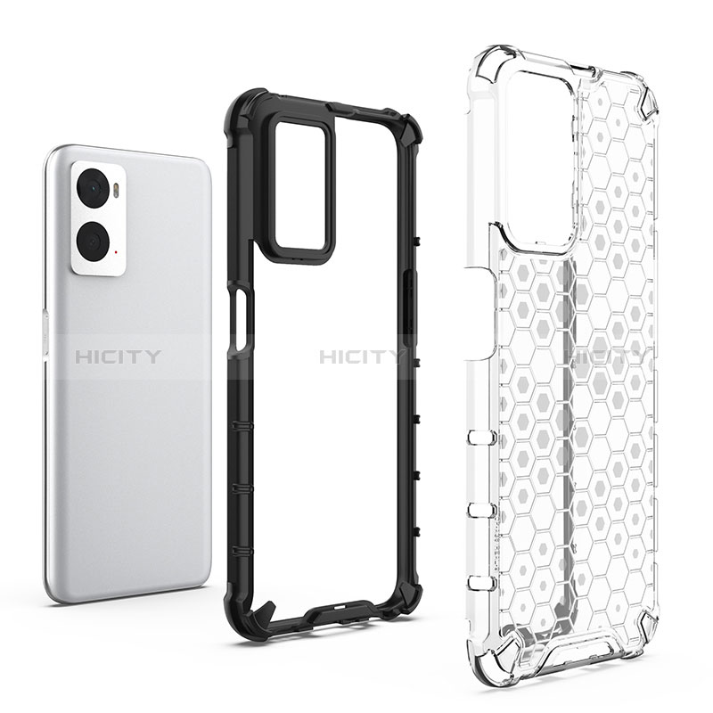 Coque Rebord Contour Silicone et Vitre Transparente Housse Etui 360 Degres AM1 pour Oppo A76 Plus