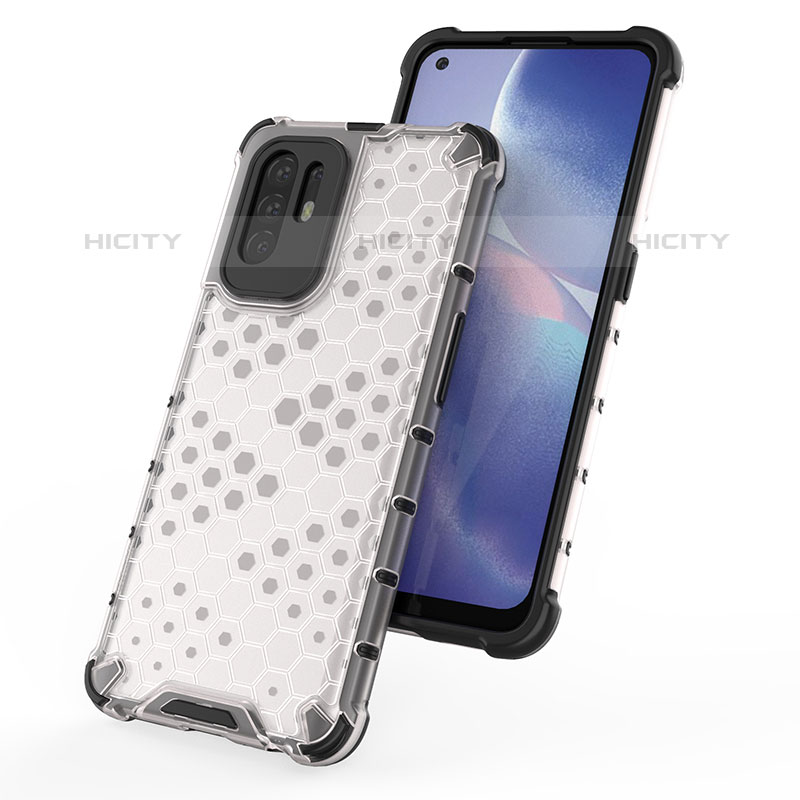 Coque Rebord Contour Silicone et Vitre Transparente Housse Etui 360 Degres AM1 pour Oppo A95 5G Plus