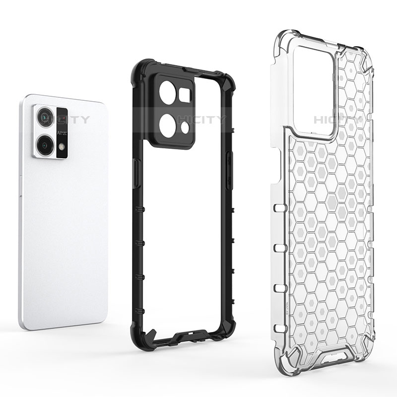 Coque Rebord Contour Silicone et Vitre Transparente Housse Etui 360 Degres AM1 pour Oppo F21s Pro 4G Plus