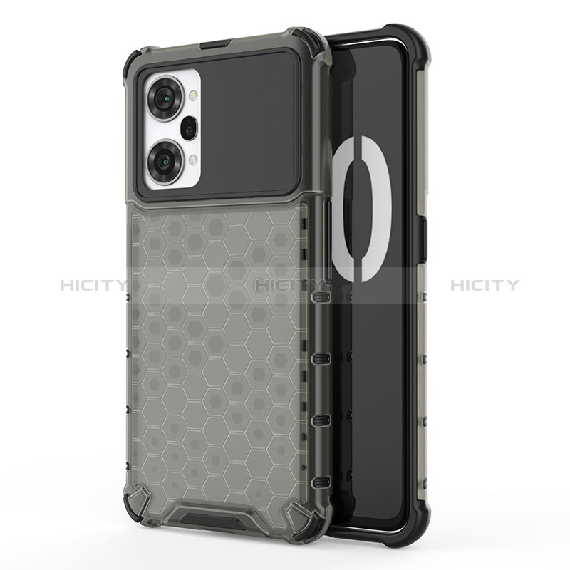 Coque Rebord Contour Silicone et Vitre Transparente Housse Etui 360 Degres AM1 pour Oppo K10 Pro 5G Noir Plus