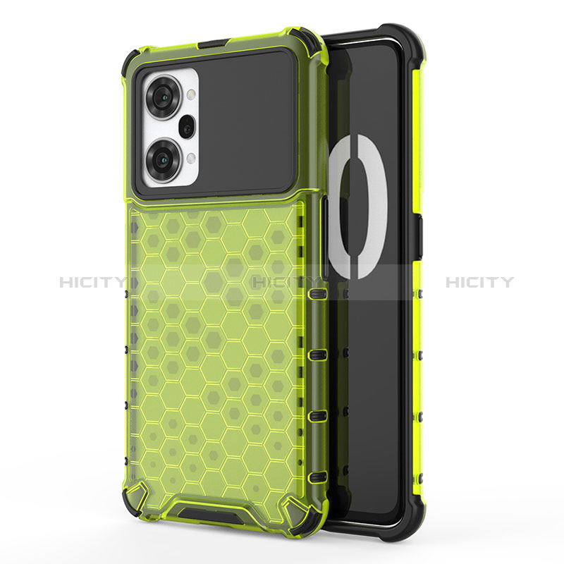 Coque Rebord Contour Silicone et Vitre Transparente Housse Etui 360 Degres AM1 pour Oppo K10 Pro 5G Vert Plus