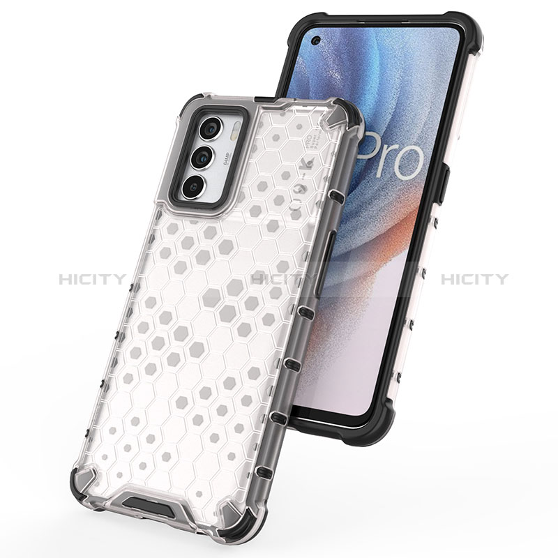 Coque Rebord Contour Silicone et Vitre Transparente Housse Etui 360 Degres AM1 pour Oppo K9 Pro 5G Plus