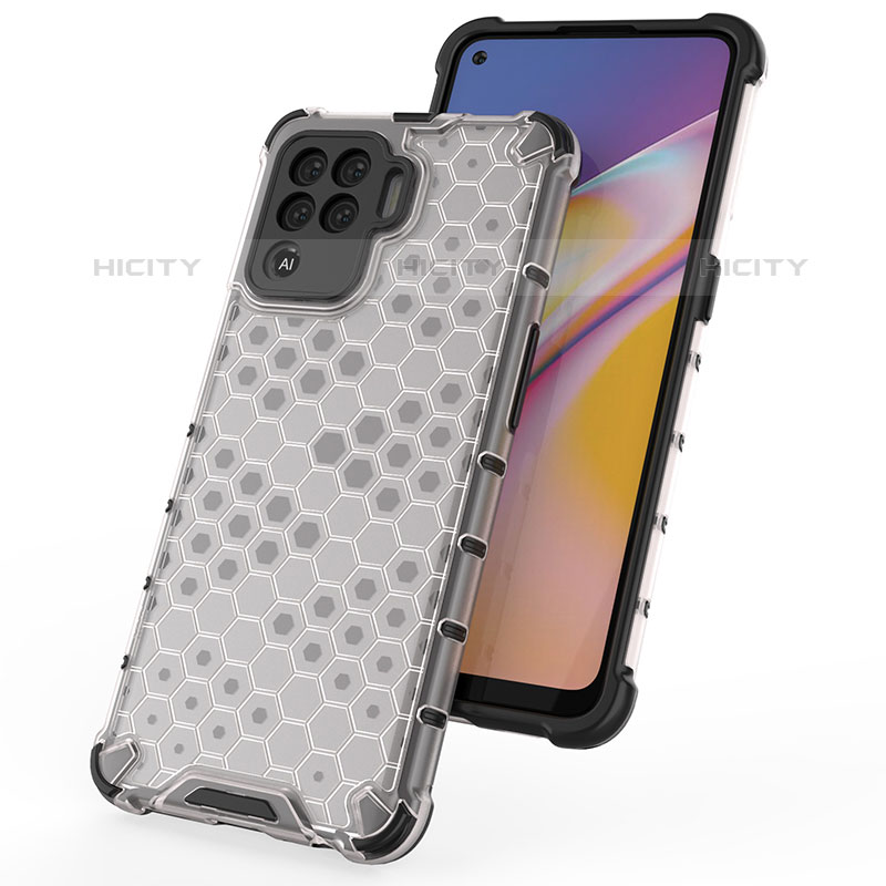 Coque Rebord Contour Silicone et Vitre Transparente Housse Etui 360 Degres AM1 pour Oppo Reno5 Lite Plus