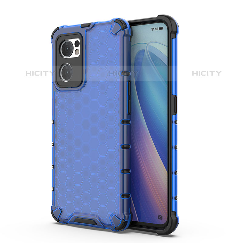 Coque Rebord Contour Silicone et Vitre Transparente Housse Etui 360 Degres AM1 pour Oppo Reno7 5G Plus