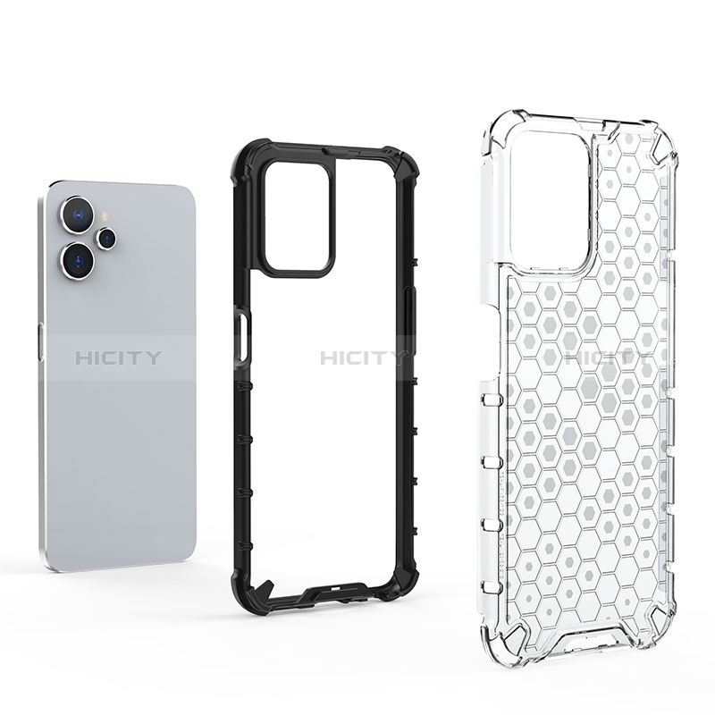 Coque Rebord Contour Silicone et Vitre Transparente Housse Etui 360 Degres AM1 pour Realme 10 5G Plus