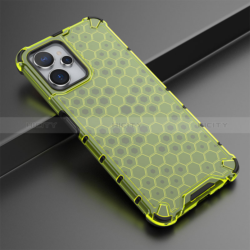 Coque Rebord Contour Silicone et Vitre Transparente Housse Etui 360 Degres AM1 pour Realme 10 5G Vert Plus