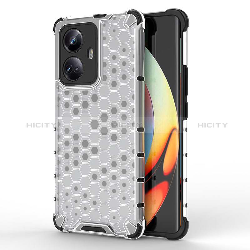 Coque Rebord Contour Silicone et Vitre Transparente Housse Etui 360 Degres AM1 pour Realme 10 Pro+ Plus 5G Plus