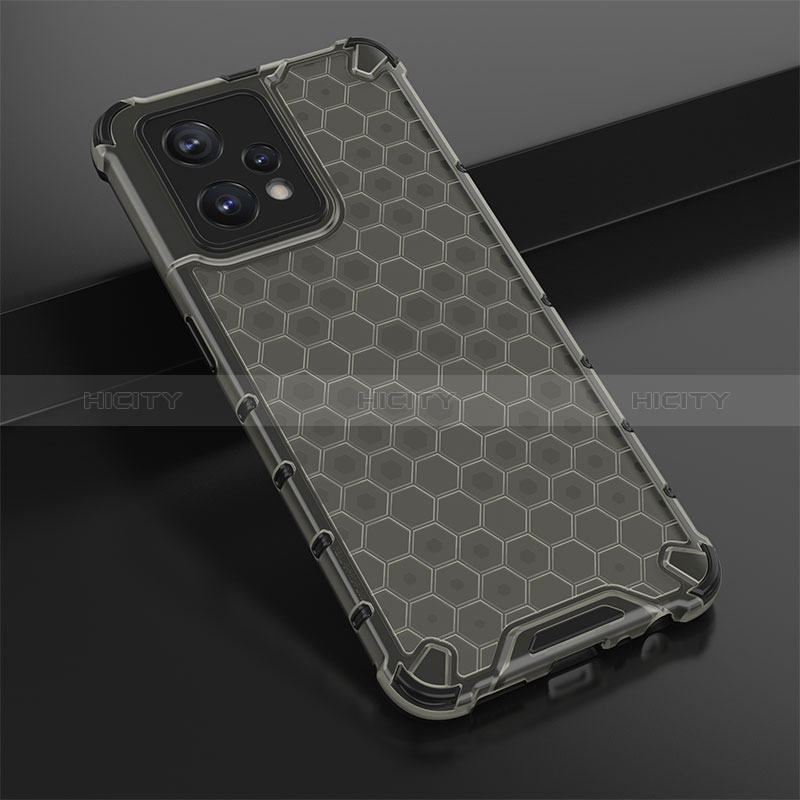 Coque Rebord Contour Silicone et Vitre Transparente Housse Etui 360 Degres AM1 pour Realme 9 Pro+ Plus 5G Noir Plus