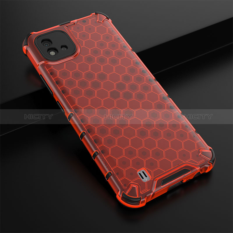 Coque Rebord Contour Silicone et Vitre Transparente Housse Etui 360 Degres AM1 pour Realme C11 (2021) Plus