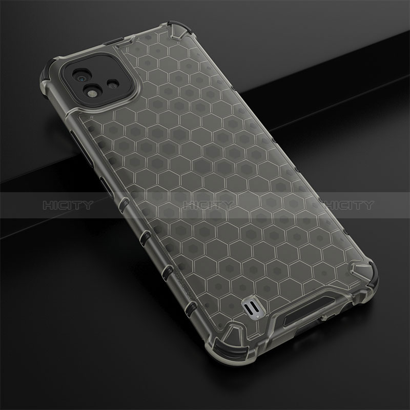 Coque Rebord Contour Silicone et Vitre Transparente Housse Etui 360 Degres AM1 pour Realme C20 Plus