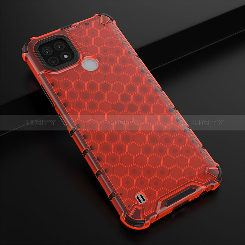 Coque Rebord Contour Silicone et Vitre Transparente Housse Etui 360 Degres AM1 pour Realme C21 Plus