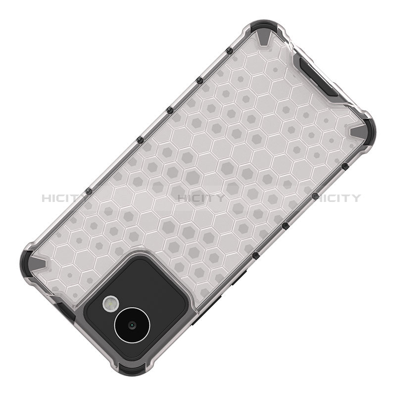 Coque Rebord Contour Silicone et Vitre Transparente Housse Etui 360 Degres AM1 pour Realme C30 Plus