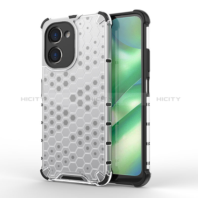 Coque Rebord Contour Silicone et Vitre Transparente Housse Etui 360 Degres AM1 pour Realme C33 (2023) Plus