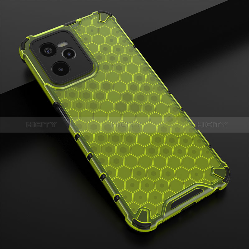 Coque Rebord Contour Silicone et Vitre Transparente Housse Etui 360 Degres AM1 pour Realme C35 Plus