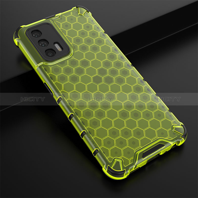 Coque Rebord Contour Silicone et Vitre Transparente Housse Etui 360 Degres AM1 pour Realme GT Master 5G Plus