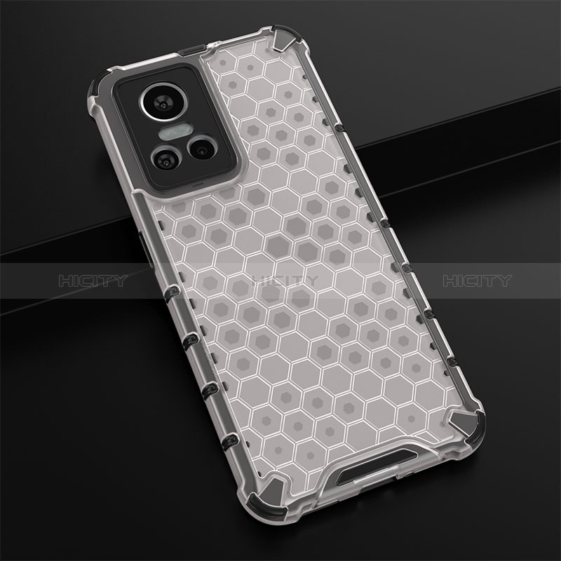 Coque Rebord Contour Silicone et Vitre Transparente Housse Etui 360 Degres AM1 pour Realme GT Neo3 5G Plus