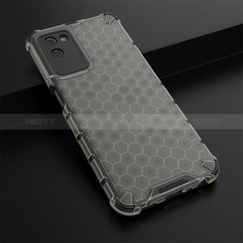 Coque Rebord Contour Silicone et Vitre Transparente Housse Etui 360 Degres AM1 pour Realme V11 5G Noir Plus