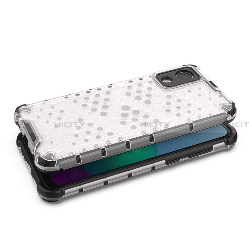 Coque Rebord Contour Silicone et Vitre Transparente Housse Etui 360 Degres AM1 pour Samsung Galaxy A03 Core Plus