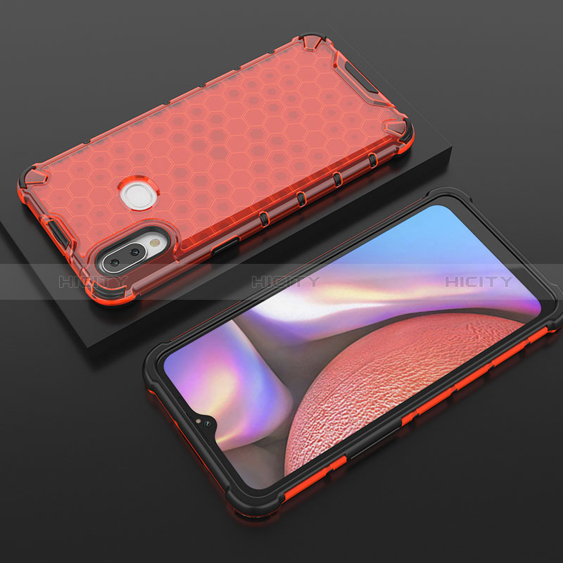 Coque Rebord Contour Silicone et Vitre Transparente Housse Etui 360 Degres AM1 pour Samsung Galaxy A10s Plus