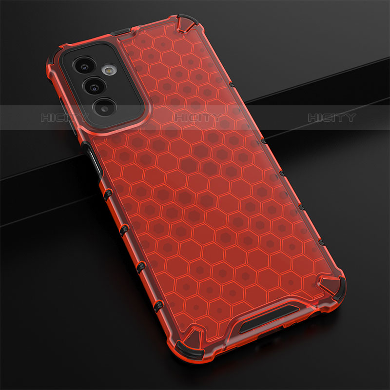 Coque Rebord Contour Silicone et Vitre Transparente Housse Etui 360 Degres AM1 pour Samsung Galaxy M23 5G Plus