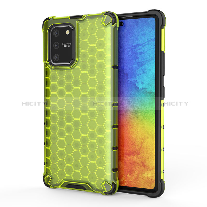 Coque Rebord Contour Silicone et Vitre Transparente Housse Etui 360 Degres AM1 pour Samsung Galaxy M80S Vert Plus