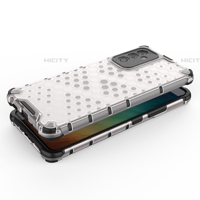 Coque Rebord Contour Silicone et Vitre Transparente Housse Etui 360 Degres AM1 pour Samsung Galaxy Quantum4 5G Plus