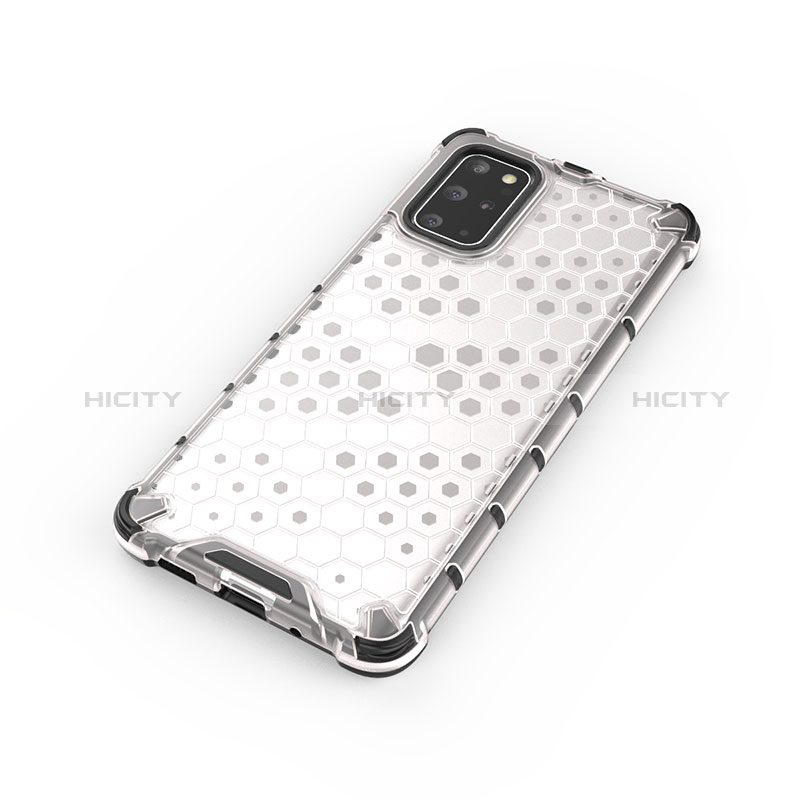 Coque Rebord Contour Silicone et Vitre Transparente Housse Etui 360 Degres AM1 pour Samsung Galaxy S20 Plus 5G Plus