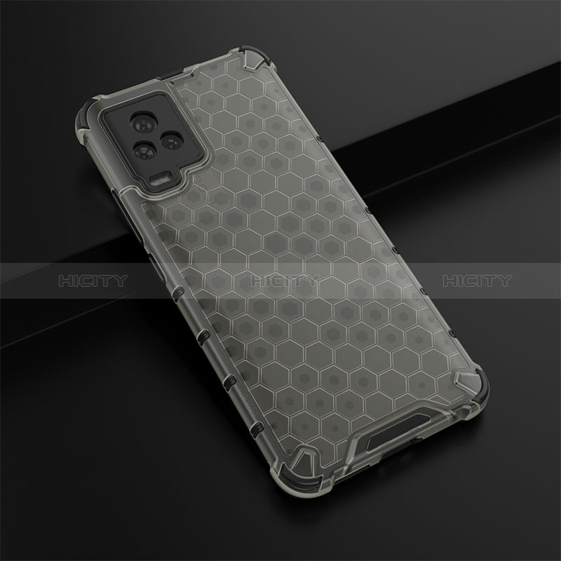 Coque Rebord Contour Silicone et Vitre Transparente Housse Etui 360 Degres AM1 pour Vivo iQOO 7 5G Noir Plus