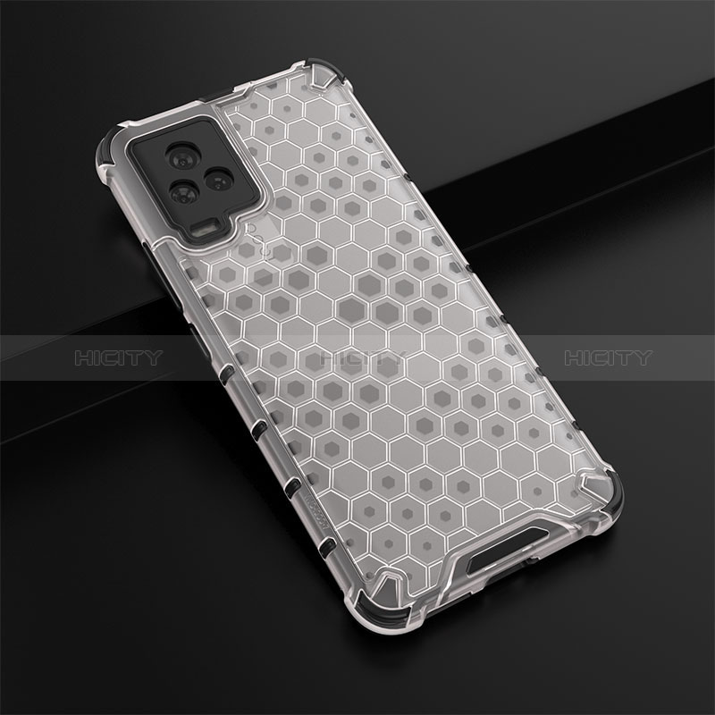 Coque Rebord Contour Silicone et Vitre Transparente Housse Etui 360 Degres AM1 pour Vivo iQOO 7 5G Plus